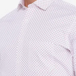 JADE BLUE Men Pink Pure Cotton Printed Casual Shirt image 2