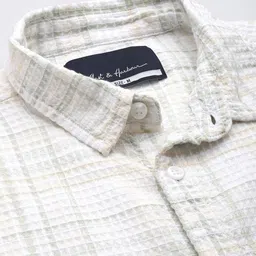 Mast & Harbour Men Checked Relaxed Fit Pure Cotton Casual Shirt image 4