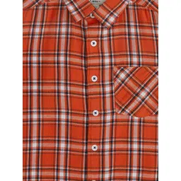Pantaloons Junior Boys Tartan Checks Cotton Casual Shirt image 3