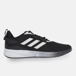 ADIDAS Men Black & Grey Woven Design Ultra Strike Running Shoes image 3
