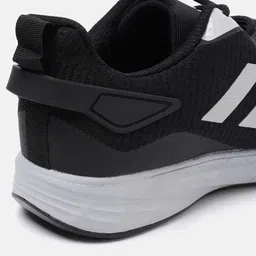 ADIDAS Men Black & Grey Woven Design Ultra Strike Running Shoes image 5