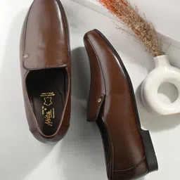 Hitz Men Leather Formal Loafers-image-43