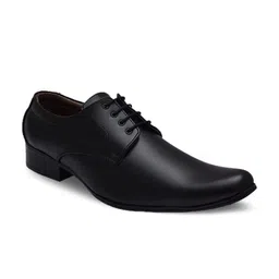 Sir Corbett Men Black Semiformal Shoes image 4