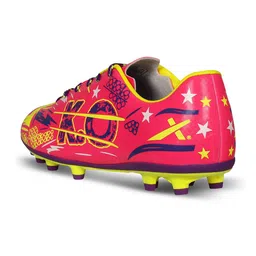 VECTOR X Unisex Printed Football Shoes image 5