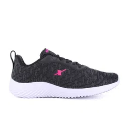 Sparx Women Black & Magenta Mesh Non-Marking Running Shoes image 4