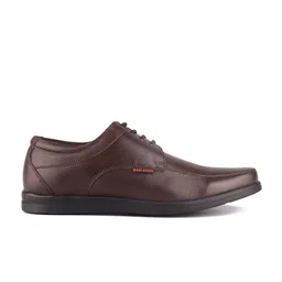 Red Chief Men Brown Solid Leather Formal Shoes image 3