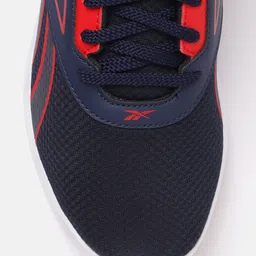 Reebok Men Navy Blue & Red Hatton Woven Design Running Shoes image 3
