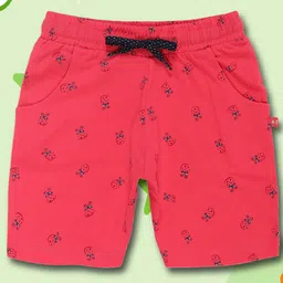 3PIN Girls Conversational Printed Cotton Shorts-image-34