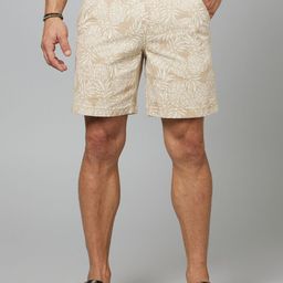 Celio Men Conversational Printed Cotton Shorts-image-16
