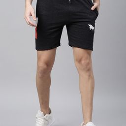 Bushirt Men Grey Sports Shorts-picture-25