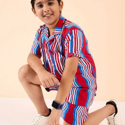 Stylo Bug Boys Printed Shirt with Shorts-picture-44