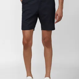 Peter England Men Mid-Rise Slim Fit Shorts-picture-26
