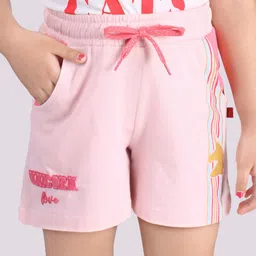 3PIN Girls Printed Mid-Rise Cotton Shorts-image-27