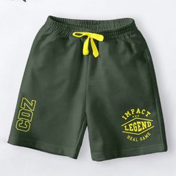 CODEZ Boys Printed Mid-Rise Cotton Outdoor Sports Shorts-picture-31