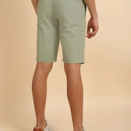 Allen Solly Men Slim Fit Pure Cotton Shorts image 2
