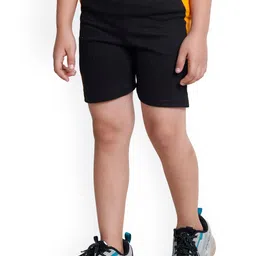 BAESD Boys Pack of 4 Colourblocked High-Rise Cotton Regular Shorts image 4