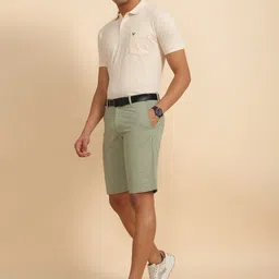 Allen Solly Men Slim Fit Pure Cotton Shorts image 4