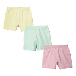 Dowin Girls Assorted Pack Of 6 Printed Cotton Shorts image 4