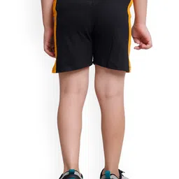 BAESD Boys Pack of 4 Colourblocked High-Rise Cotton Regular Shorts image 4