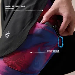 cult Cultsport High Spirit AOP Built-In Sports Shorts image 5