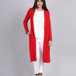 KEIKO Women Long Sleeves Front Open Shrug image 1