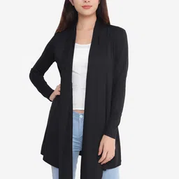 Beau Design Women Black Shrug-image-25