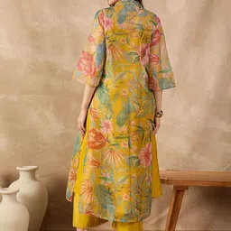 all about you Women Regular Kurta with Trousers image 2