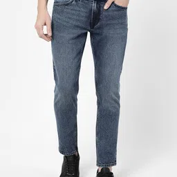 Lee Men Blue Skinny Fit Light Fade Stretchable Jeans-picture-24