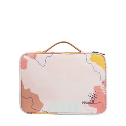 PROBUS Unisex Cream-Coloured & Yellow Printed Laptop Sleeve-picture-26