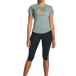 UNDER ARMOUR UA W Speed Stride Graphic Printed Short Sleeves T-shirt image 4