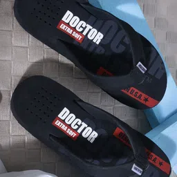 DOCTOR EXTRA SOFT Men Printed Orthopedic Non-Slip Thong Flip-Flops-picture-43