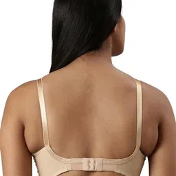 blossom Women's Double Layered Full Coverage Non Wired Non Padded 100% Cotton Back Closure Everyday Bra_Authentic Bra image 3