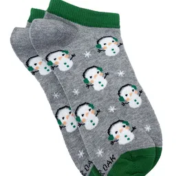 Mint & Oak Women Patterned Ankle Length Socks image 1