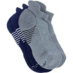 Mint & Oak Men Pack Of 2 Patterned Pro Tech Ankle Length Socks-picture-39