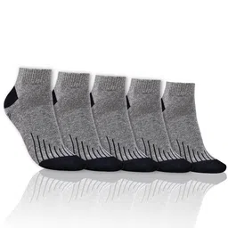 Dollar Socks Men Pack Of 5 Patterned Pure Cotton Ankle-Length  Socks-picture-20