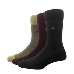 Allen Solly Men Pack Of 3 Solid Calf Length Socks-picture-25