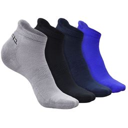 Heelium Men Padded Base Anti-bacterial Bamboo Ankle Length Socks-picture-37