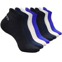 Heelium Men Padded Base Anti-bacterial Bamboo Ankle Length Socks-picture-35