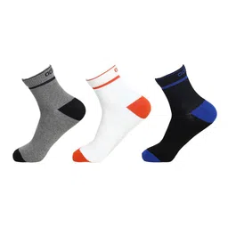 ADIDAS Men Pack Of 3 Patterned Ankle Length Socks-image-84