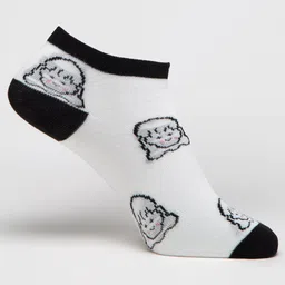 J Style Women Pack Of 2 Patterned Ankle-Length Socks image 2