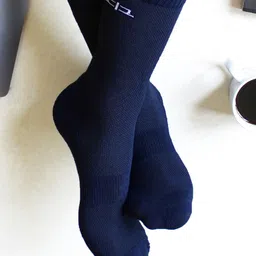 Heelium Men Set of 2 Odour-Free Breathable Bamboo Crew Length Socks image 4