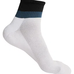 LOUIS STITCH Men Pack Of 3 Solid Above Ankle-Length Antimicrobial Socks image 5