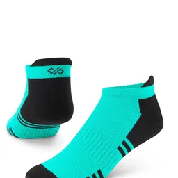 Dynamocks Men Pack Of 2 Colourblocked Bamboo Ankle-Length Socks image 4