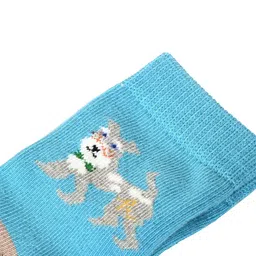 BAESD Kids Pack Of 5 Patterned Anti-Skid Ankle Length Socks image 2