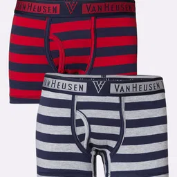 Van Heusen Boys Pack Of 2 Striped Anti-Bacterial Trunks-picture-13