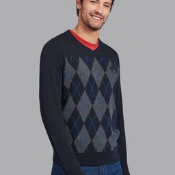 Beverly Hills Polo Club Men Black Printed Pullover-image-62
