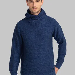 Parx Men Blue Acrylic Sweater Pullover-picture-40