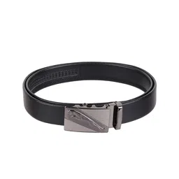 ZORO Men Black PU Formal Belt image 3