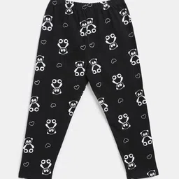 YK Boys Black & White Printed Pure Cotton Night suit image 2