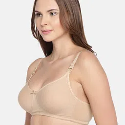 Inner Sense Pack Of 3 Non-Wired Organic Cotton Antimicrobial Maternity Sustainable Bras IMB005A_5B_5E image 5